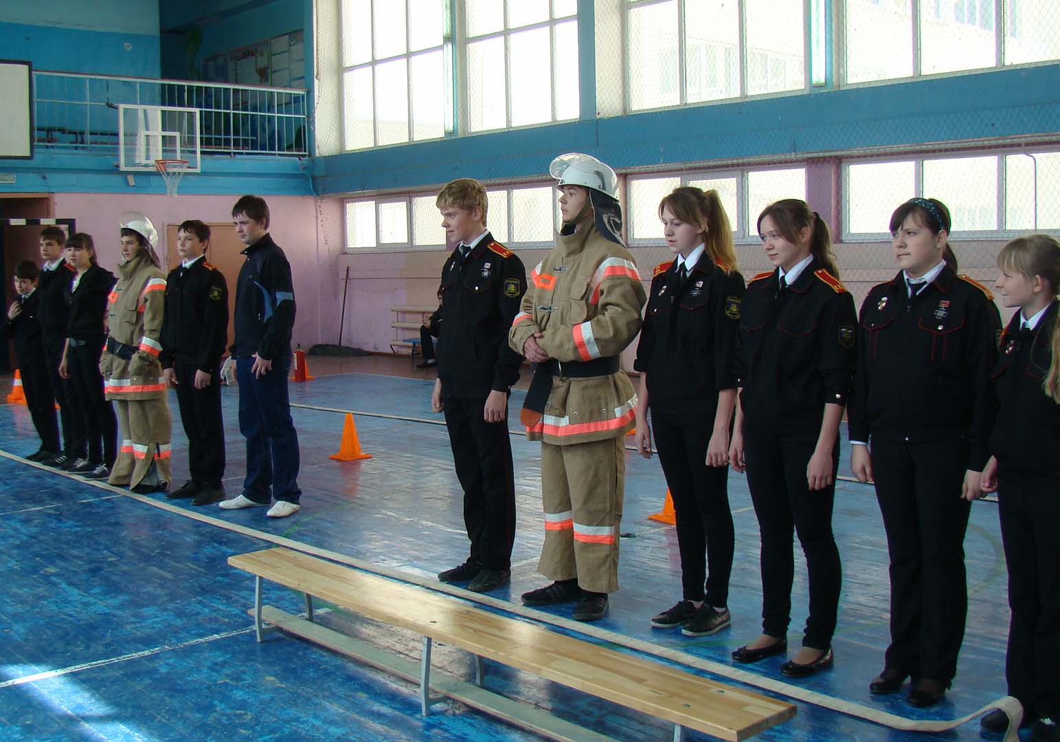 В рамках Всероссийского открытого урока по ОБЖ в одной из школ Анапского района прошли спортивные состязания