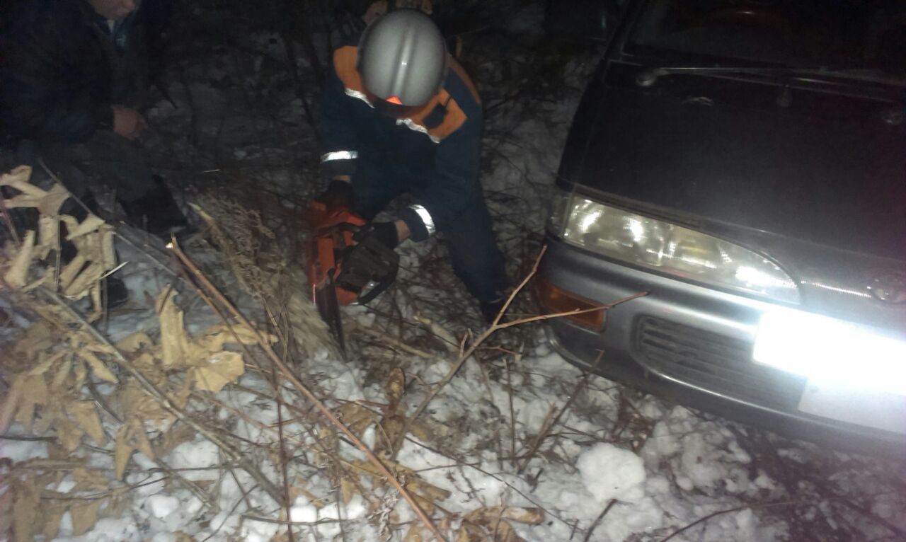 В Хабаровском крае спасатели продолжают ликвидировать последствия циклона