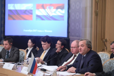 Состоялась седьмая сессия Межправительственной российско-хорватской комиссии по торгово-экономическому и научно-техническому сотрудничеству