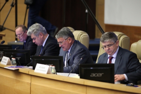 Заместитель министра Олег Баженов принял участие в Совете по социальной защите военнослужащих, сотрудников правоохранительных органов и членов их семей