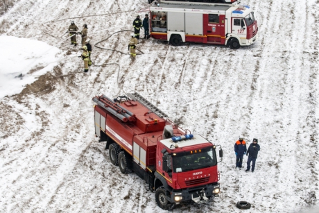 Авиация МЧС России и пожарно-спасательные подразделения приняли участие в комплексном учении