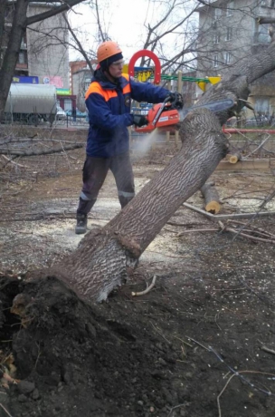 В Красноярском крае завершились работы по устранению последствий урагана