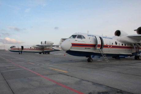 Новый самолет Бе-200ЧС для МЧС России поднят в воздух и проходит испытания