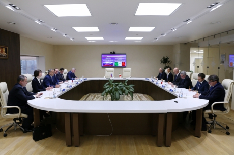 Владимир Пучков провел рабочую встречу с руководителем Департамента гражданской защиты при Совете Министров Италии Анджело Борелли