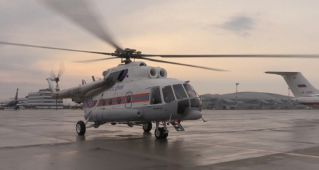 Новый вертолет пополнил авиапарк Южного регионального центра МЧС России