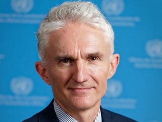 Поздравление заместителя Генерального секретаря ООН по гуманитарным вопросам - Чрезвычайного гуманитарного координатора М. Лоукока (видео)