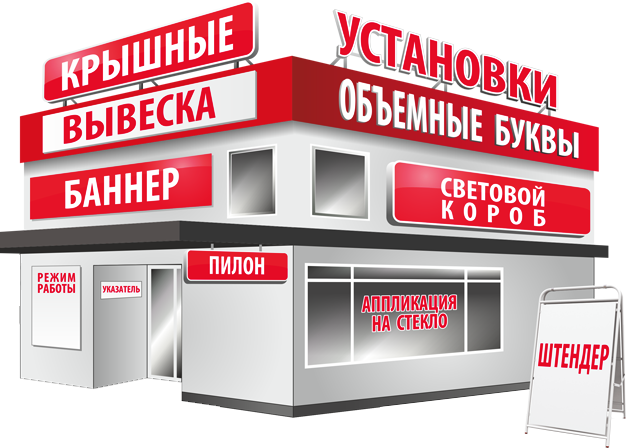 Заказать наружную рекламу в Санкт-Петербурге