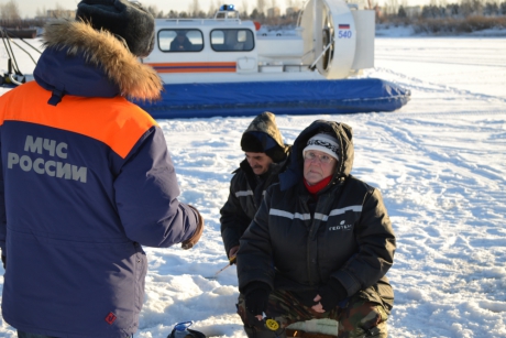 Продолжается Всероссийская акция «Безопасный лед»