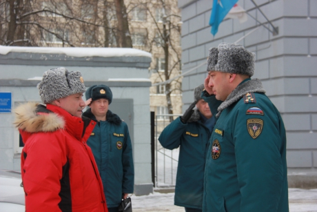 Замглавы МЧС России Владлен Аксенов проверил нижегородский гарнизон пожарной охраны