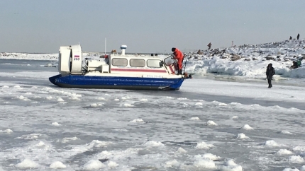 С акватории Финского залива спасены 40 рыбаков