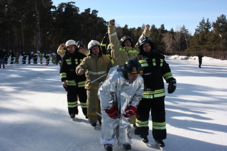 На Южном Урале спасатели провели необычный флешмоб