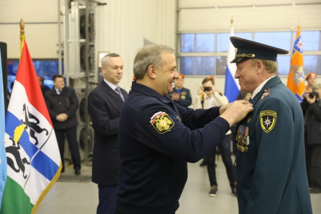 Владимир Пучков назвал пожарно-спасательный гарнизон Новосибирской области одним из лучших в стране