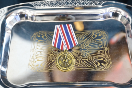 К столетию советской пожарной охраны в МЧС России выпустили памятную медаль «Пожарная охрана на службе людей. 1918-2018»