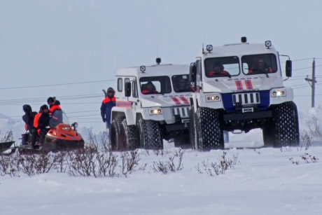 Спасатели МЧС России испытали новые образцы техники и снаряжения в Арктике
