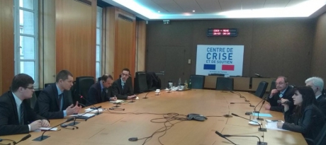 Делегация МЧС России посетила кризисные центры МВД и МИД Франции