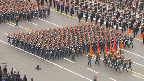 Курсанты МЧС России приняли участие в Параде Победы на Красной площади