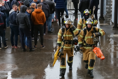 Спасатели МЧС России провели учения на стадионе «Лужники»