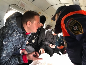 Хабаровские спасатели прибыли в Якутию для ликвидации последствий паводка