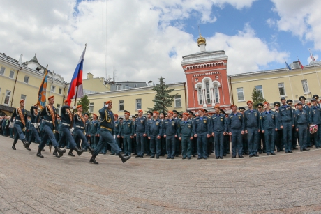 Огнеборцы столицы отмечают день пожарной охраны Москвы