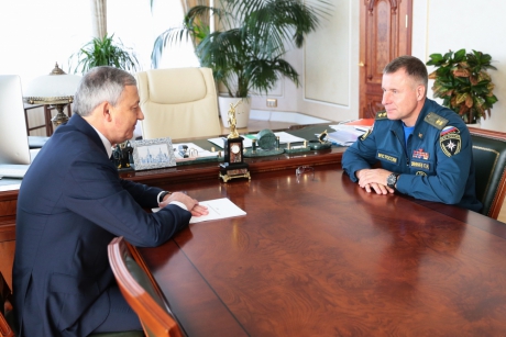 Министр Евгений Зиничев встретился  с главой Республики Северная Осетия-Алания Вячеславом Битаровым