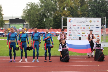 На чемпионате по пожарно-спасательному спорту в Словакии российские команды установили мировые рекорды