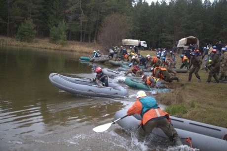 Соревнования по поисково-спасательным работам в природной среде «Вятский лось»