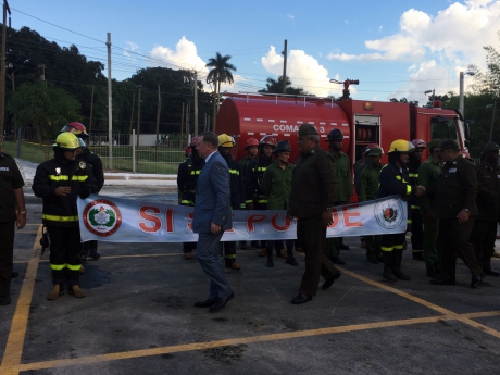 На Кубе открылись курсы МЧС России для пожарных  и спасателей