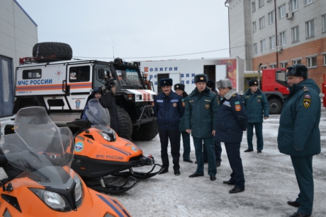 Спасатели из Казахстана ознакомились с работой пожарных и спасателей Тюменской области