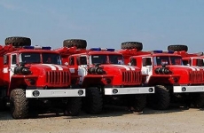 В Ростовской области прошел пожарный автофлешмоб