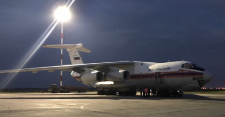 Спецборт МЧС России осуществил эвакуацию 30 российских детей из Багдада в Москву