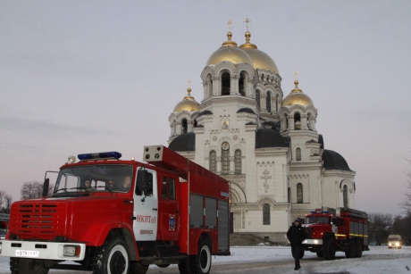 В Ростовской области прошел пожарный автофлешмоб