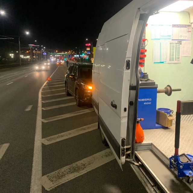 Шиномонтаж на месте: удобно и оперативно